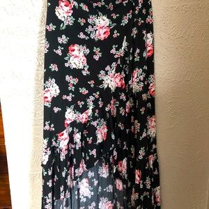 Floral Maxi Skirt